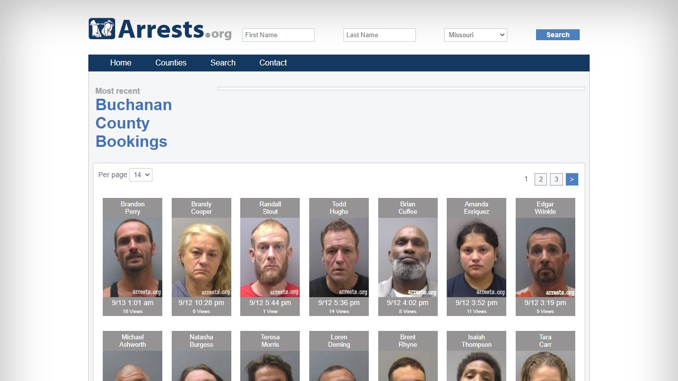 Buchanan County Arrests and Inmate Search